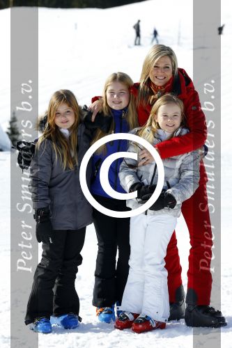 Lech, 22 Februari 2016
Jaarlijkse fotopersdag Koninklijk huis
Koningin Maxima Koning Prinses Amalia Prinses Alexia Prinses Ariane