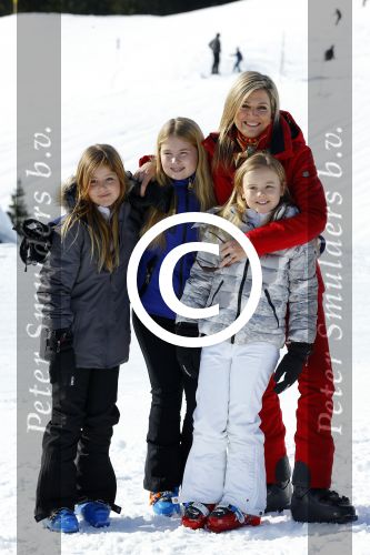 Lech, 22 Februari 2016
Jaarlijkse fotopersdag Koninklijk huis
Koningin Maxima Koning Prinses Amalia Prinses Alexia Prinses Ariane