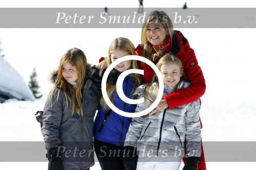 Lech, 22 Februari 2016
Jaarlijkse fotopersdag Koninklijk huis
Koningin Maxima Koning Prinses Amalia Prinses Alexia Prinses Ariane