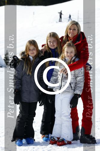 Lech, 22 Februari 2016
Jaarlijkse fotopersdag Koninklijk huis
Koningin Maxima Koning Prinses Amalia Prinses Alexia Prinses Ariane
