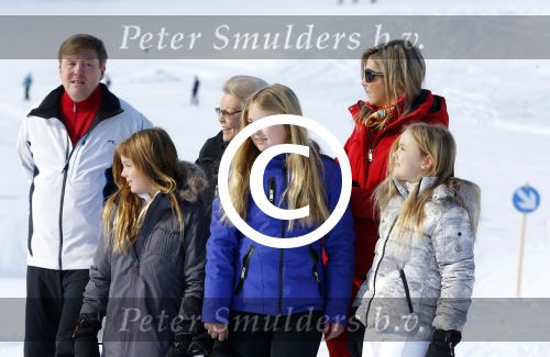 Lech, 22 Februari 2016
Jaarlijkse fotopersdag Koninklijk huis
Koningin Maxima Koning Willem Alexander Prinses Amalia Prinses Alexia Prinses Ariane