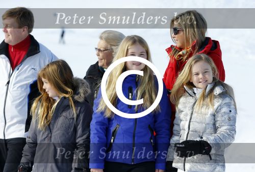 Lech, 22 Februari 2016
Jaarlijkse fotopersdag Koninklijk huis
Koningin Maxima Koning Willem Alexander Prinses Amalia Prinses Alexia Prinses Ariane