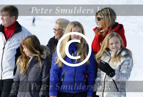 Lech, 22 Februari 2016
Jaarlijkse fotopersdag Koninklijk huis
Koningin Maxima Koning Willem Alexander Prinses Amalia Prinses Alexia Prinses Ariane