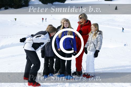 Lech, 22 Februari 2016
Jaarlijkse fotopersdag Koninklijk huis
Koningin Maxima Koning Willem Alexander Prinses Amalia Prinses Alexia Prinses Ariane