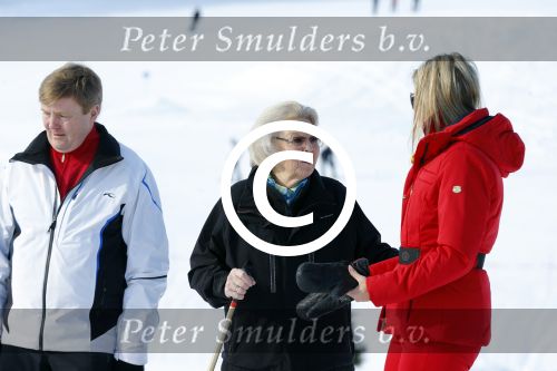Lech, 22 Februari 2016
Jaarlijkse fotopersdag Koninklijk huis
Koningin Maxima Koning Willem Alexander en Prinses Beatrix
