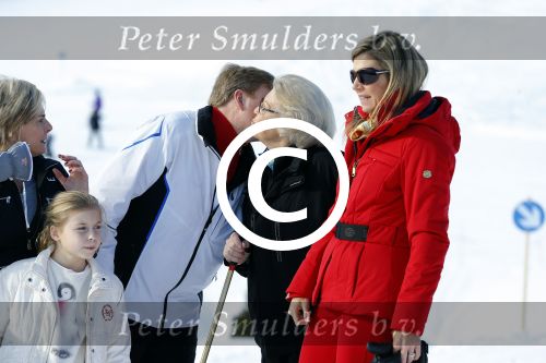 Lech, 22 Februari 2016
Jaarlijkse fotopersdag Koninklijk huis
Koningin Maxima Koning Willem Alexander en Prinses Beatrix