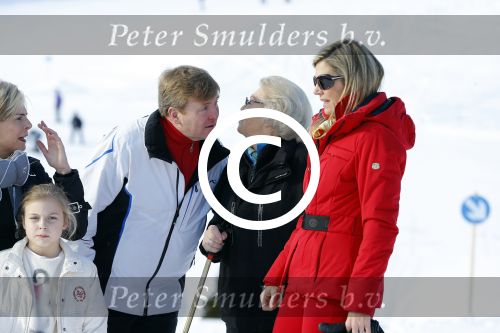Lech, 22 Februari 2016
Jaarlijkse fotopersdag Koninklijk huis
Koningin Maxima Koning Willem Alexander en Prinses Beatrix