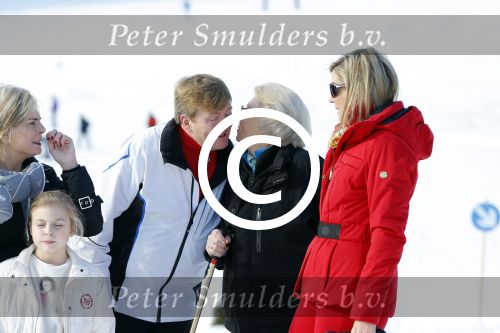 Lech, 22 Februari 2016
Jaarlijkse fotopersdag Koninklijk huis
Koningin Maxima Koning Willem Alexander en Prinses Beatrix