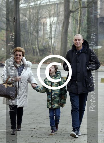 Amsterdam 13 februari 2016 
Premiere Zootropolis in het tropenmuseum. Lange Frans met zoon en ex schoonmoeder