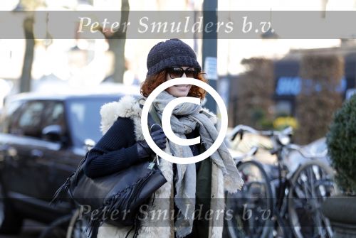 Amsterdam 17 februari 2016
Leontine Borsato op de cornelis schuytstraat