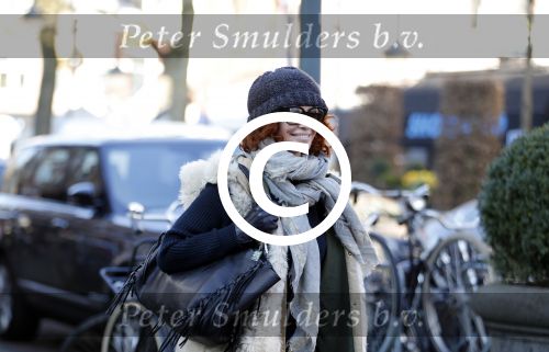 Amsterdam 17 februari 2016
Leontine Borsato op de cornelis schuytstraat