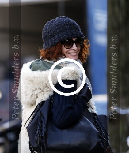 Amsterdam 17 februari 2016
Leontine Borsato op de cornelis schuytstraat