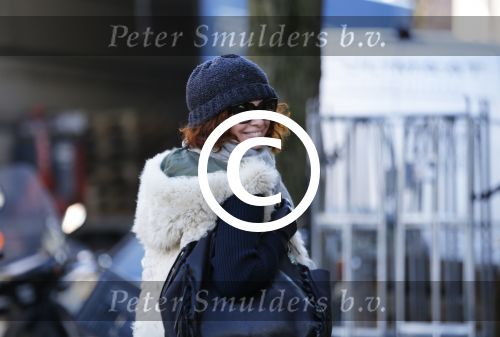 Amsterdam 17 februari 2016
Leontine Borsato op de cornelis schuytstraat