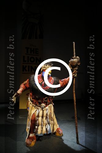 Amsterdam 16 februari 2016 
Presentatie van de Lion king in het stedelijk museum door Albert Verlinde en irene Moors.