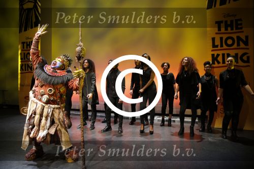 Amsterdam 16 februari 2016 
Presentatie van de Lion king in het stedelijk museum door Albert Verlinde en irene Moors.