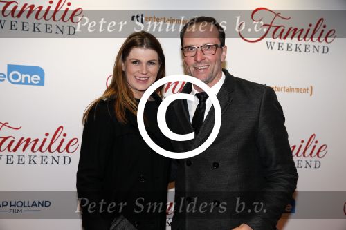 Amsterdam 16 februari 2016
Premiere Familie weekend in Tuschinski. Lisette Sier en Eddy Guyt