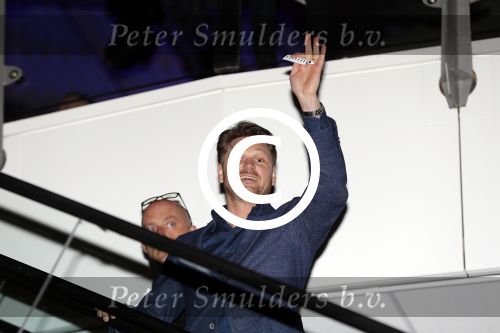 Amsterdam 7 maart 2016 
Uitreiking tv beelden in de passengers terminal .
Luc Peters