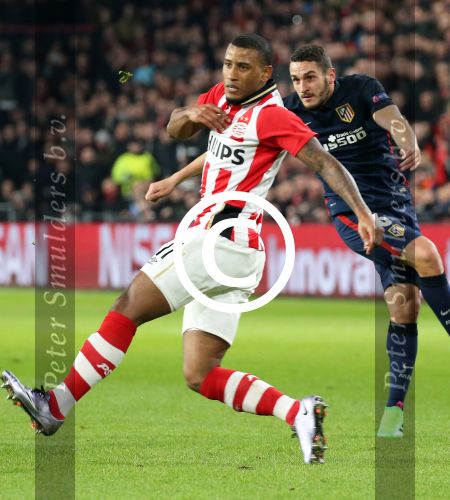 Eindhoven, 24 Februari 2016
1/8 Finale PSV-Atletico Madrid, eindstand 0-0
Luciano Narsingh