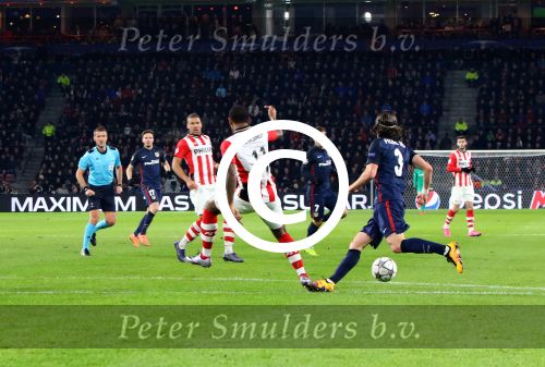 Eindhoven, 24 Februari 2016 1/8 Finale PSV-Atletico Madrid, eindstand 0-0
Foto Robert van Doren
