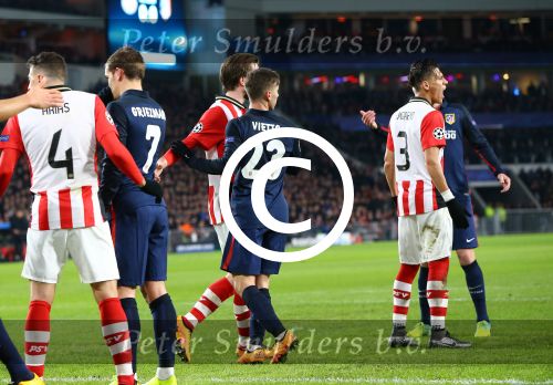Eindhoven, 24 Februari 2016
1/8 Finale PSV-Atletico Madrid, eindstand 0-0