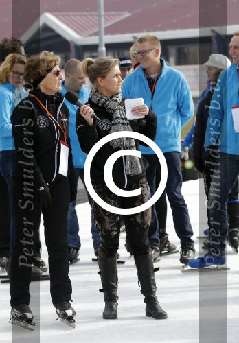 Biddinghuizen 6 maart 2016
De hollandse 100 georganiseerd door prins Bernhard jr . 10 km schaatsen en 90km fietsen .
De opbrengst gaat naar het onderzoek tegen lymphe klier kanker. Prinses Margriet en Mari Carmen Oudendijk