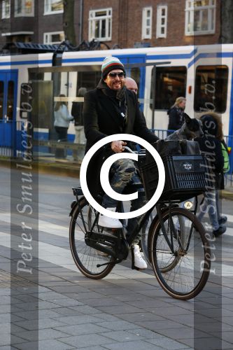 Amsterdam 16 februari 2016 
Mari v d Ven bij zijn huis dat hij net verkocht heeft.