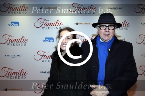 Amsterdam 16 februari 2016
Premiere Familie weekend in Tuschinski.
Matthijs v Heijninge met vrouw