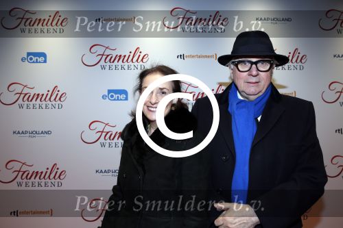Amsterdam 16 februari 2016
Premiere Familie weekend in Tuschinski.
Matthijs v Heijninge met vrouw