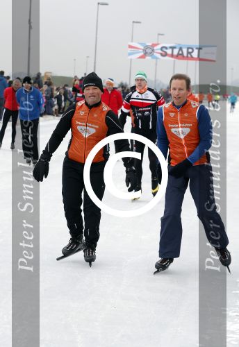 Biddinghuizen 6 maart 2016
De hollandse 100 georganiseerd door prins Bernhard jr . 10 km schaatsen en 90km fietsen .
De opbrengst gaat naar het onderzoek tegen lymphe klier kanker. Michael Zijlaard