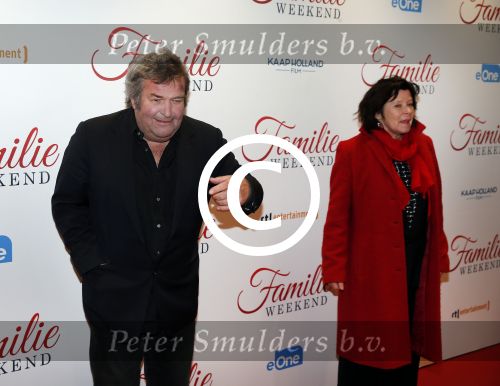Amsterdam 16 februari 2016
Premiere Familie weekend in Tuschinski. Michiel Romeijn met vrouw