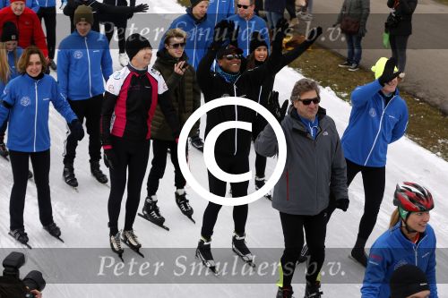 Biddinghuizen 6 maart 2016
De hollandse 100 georganiseerd door prins Bernhard jr . 10 km schaatsen en 90km fietsen .
De opbrengst gaat naar het onderzoek tegen lymphe klier kanker. Patrick Kluivert met zijn vrouw Rosanna