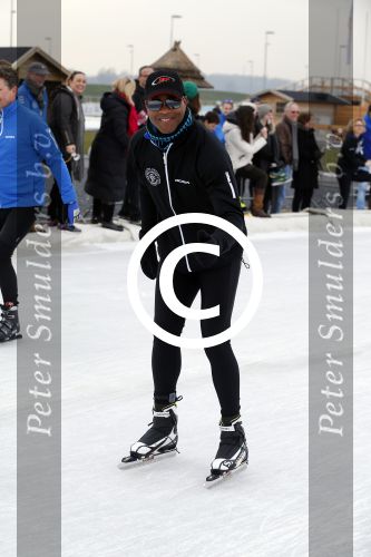 Biddinghuizen 6 maart 2016
De hollandse 100 georganiseerd door prins Bernhard jr . 10 km schaatsen en 90km fietsen .
De opbrengst gaat naar het onderzoek tegen lymphe klier kanker. Patrick Kluivert