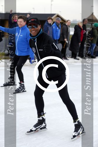 Biddinghuizen 6 maart 2016
De hollandse 100 georganiseerd door prins Bernhard jr . 10 km schaatsen en 90km fietsen .
De opbrengst gaat naar het onderzoek tegen lymphe klier kanker. Patrick Kluivert