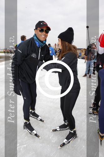 Biddinghuizen 6 maart 2016
De hollandse 100 georganiseerd door prins Bernhard jr . 10 km schaatsen en 90km fietsen .
De opbrengst gaat naar het onderzoek tegen lymphe klier kanker. Patrick Kluivert met zijn vrouw Rosanna