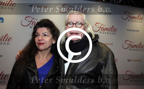 Amsterdam 16 februari 2016
Premiere Familie weekend in Tuschinski.
Peer Mascini en partner Mattie