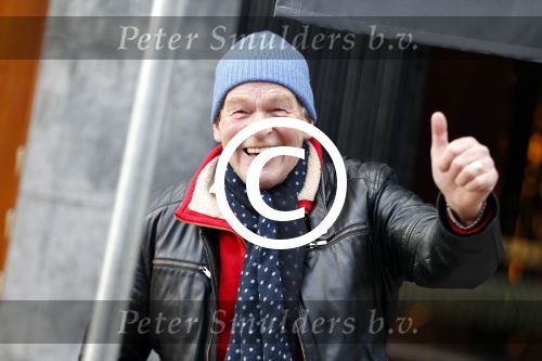 Amsterdam 23 februari 2016 
Peter Faber op straat in Amsterdam zuid