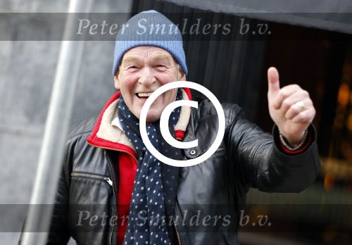 Amsterdam 23 februari 2016 
Peter Faber op straat in Amsterdam zuid