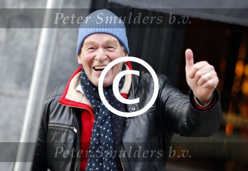 Amsterdam 23 februari 2016 
Peter Faber op straat in Amsterdam zuid