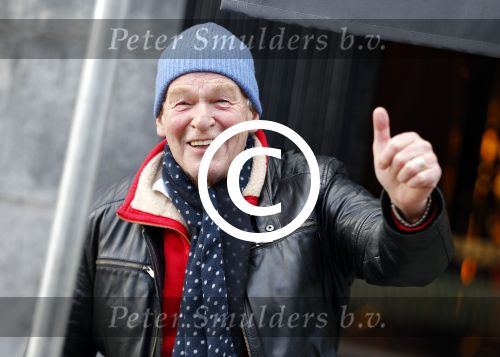 Amsterdam 23 februari 2016 
Peter Faber op straat in Amsterdam zuid