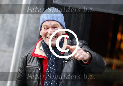 Amsterdam 23 februari 2016 
Peter Faber op straat in Amsterdam zuid