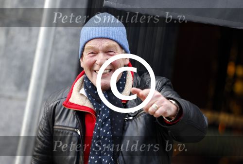 Amsterdam 23 februari 2016 
Peter Faber op straat in Amsterdam zuid