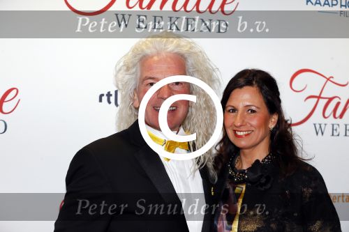 Amsterdam 16 februari 2016
Premiere Familie weekend in Tuschinski.
Peter Strykes en partner Sairah Struijk