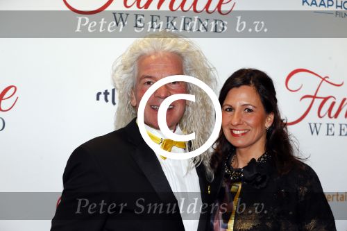 Amsterdam 16 februari 2016
Premiere Familie weekend in Tuschinski.
Peter Strykes en partner Sairah Struijk