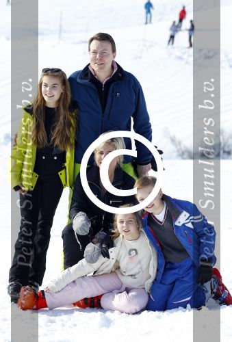 Lech, 22 Februari 2016
Jaarlijkse fotopersdag Koninklijk huis
Prins Constatijn Prinses Laurentien Prinses Eloise Prins Claus-Casimir en Prinses Leonore