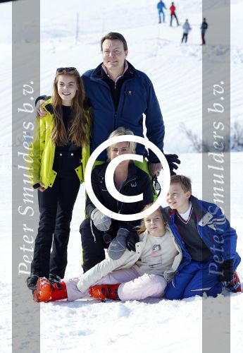 Lech, 22 Februari 2016
Jaarlijkse fotopersdag Koninklijk huis
Prins Constatijn Prinses Laurentien Prinses Eloise Prins Claus-Casimir en Prinses Leonore