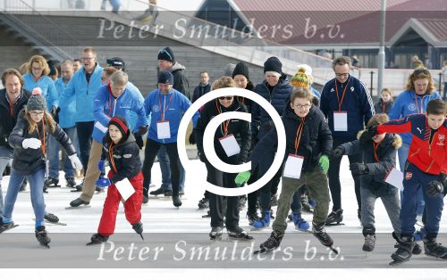 Biddinghuizen 6 maart 2016
De hollandse 100 georganiseerd door prins Bernhard jr . 10 km schaatsen en 90km fietsen .
De opbrengst gaat naar het onderzoek tegen lymphe klier kanker. Prins Lucas