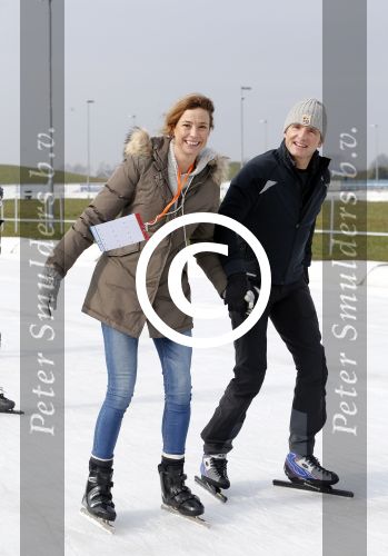 Biddinghuizen 6 maart 2016
De hollandse 100 georganiseerd door prins Bernhard jr . 10 km schaatsen en 90km fietsen .
De opbrengst gaat naar het onderzoek tegen lymphe klier kanker. Prins Maurits met Prinses Marilene