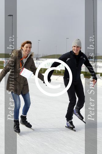 Biddinghuizen 6 maart 2016
De hollandse 100 georganiseerd door prins Bernhard jr . 10 km schaatsen en 90km fietsen .
De opbrengst gaat naar het onderzoek tegen lymphe klier kanker. Prins Maurits met Prinses Marilene