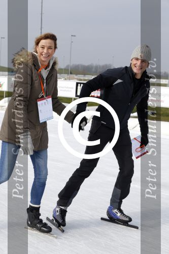 Biddinghuizen 6 maart 2016
De hollandse 100 georganiseerd door prins Bernhard jr . 10 km schaatsen en 90km fietsen .
De opbrengst gaat naar het onderzoek tegen lymphe klier kanker. Prins Maurits met Prinses Marilene