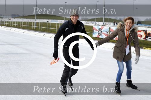 Biddinghuizen 6 maart 2016
De hollandse 100 georganiseerd door prins Bernhard jr . 10 km schaatsen en 90km fietsen .
De opbrengst gaat naar het onderzoek tegen lymphe klier kanker. Prins Maurits met Prinses Marilene